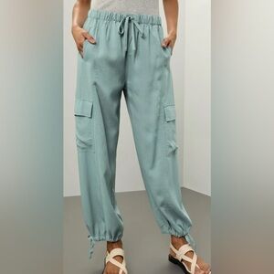 Splendid Sage Green Relaxed Trousers